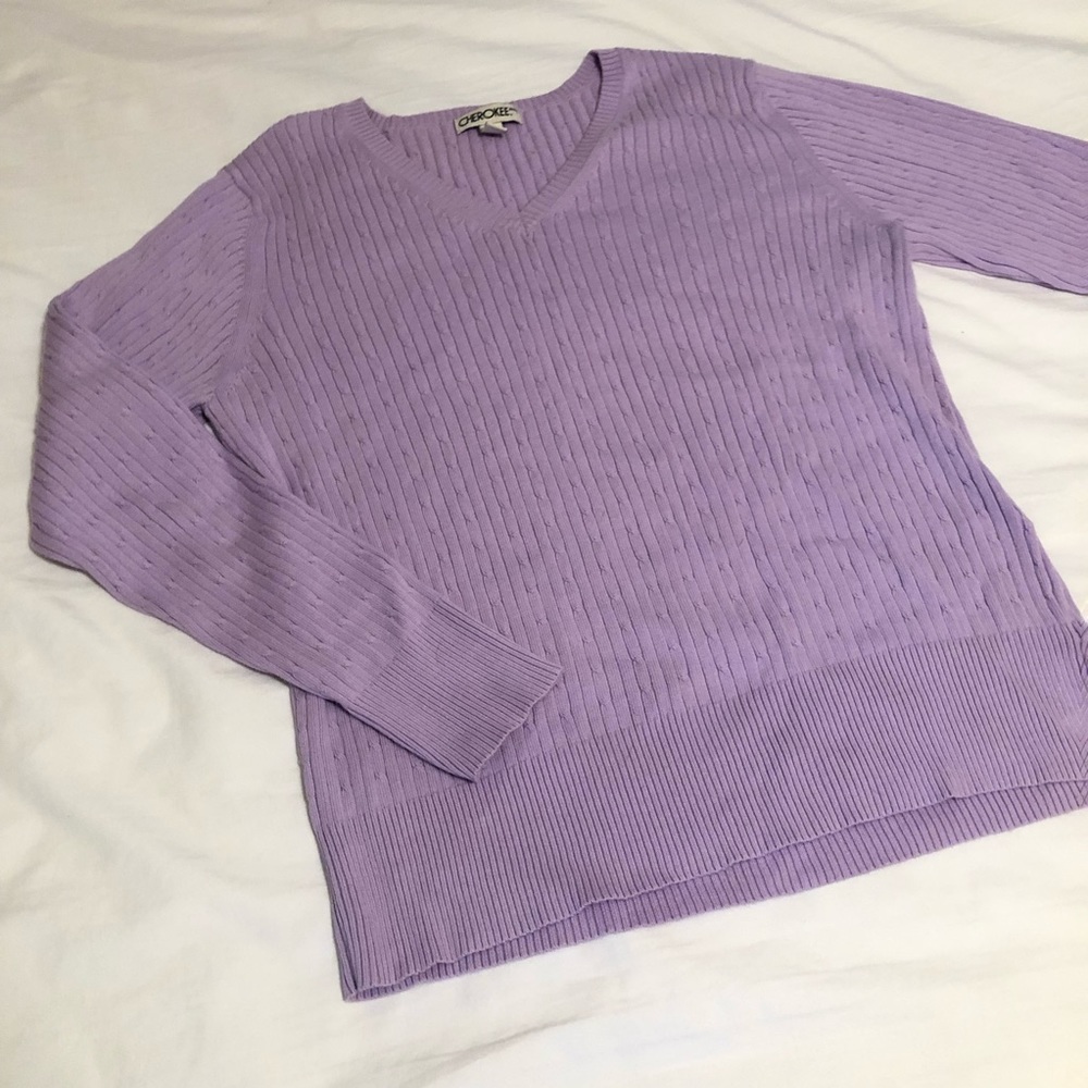 🚫SOLD🚫 Cherokee Purple Sweater